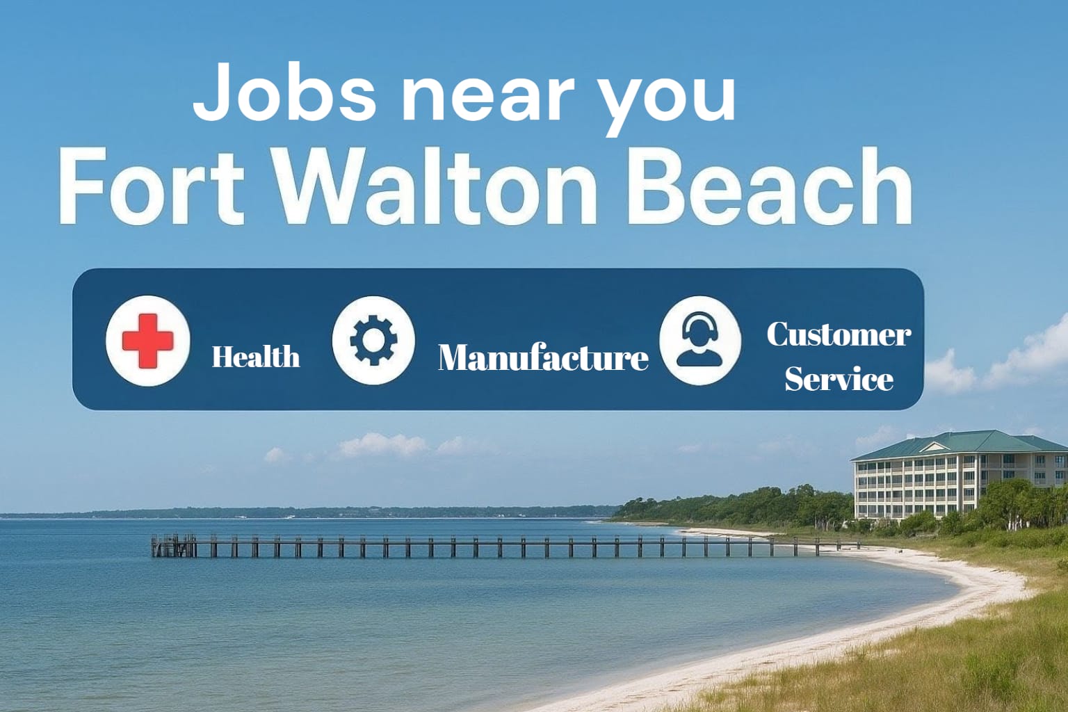 Job Opportunities in Fort Walton Beach & Surrounding Areas (30 Miles) | Jobs Near 480 Santa Rosa Blvd